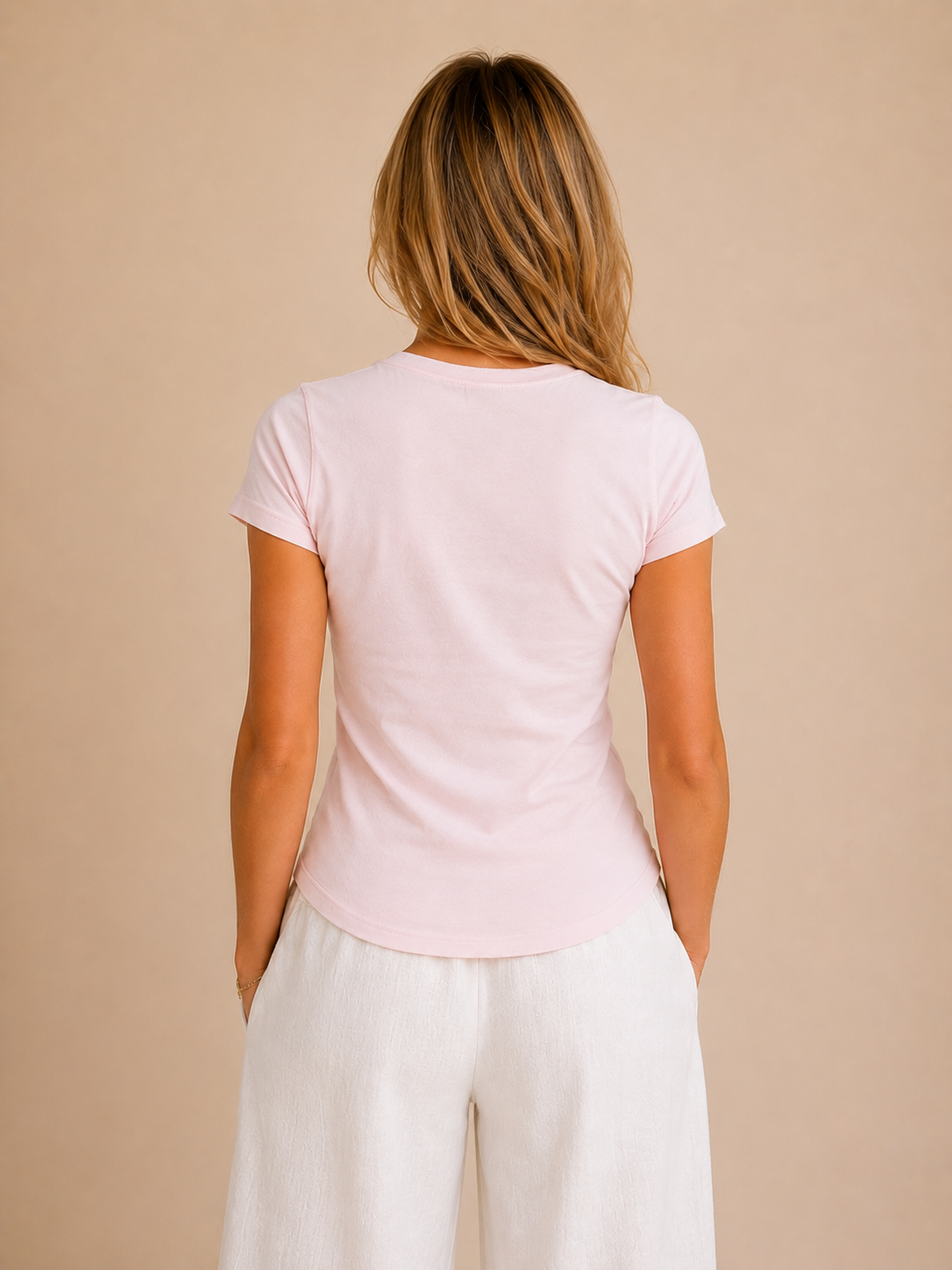 Signature Crew Tee - Pink